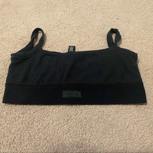 SKIMS forest green lounge bra!